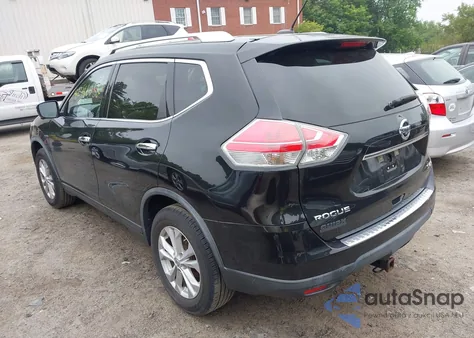 2016 Nissan Rogue Sv из США, поврежденный, VIN KNMAT2MV8GP622120